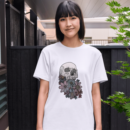 Skull with Sun T-Shirt – Bold & Edgy Summer Printed t-shirt