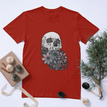 Skull with Sun T-Shirt – Bold & Edgy Summer Printed t-shirt