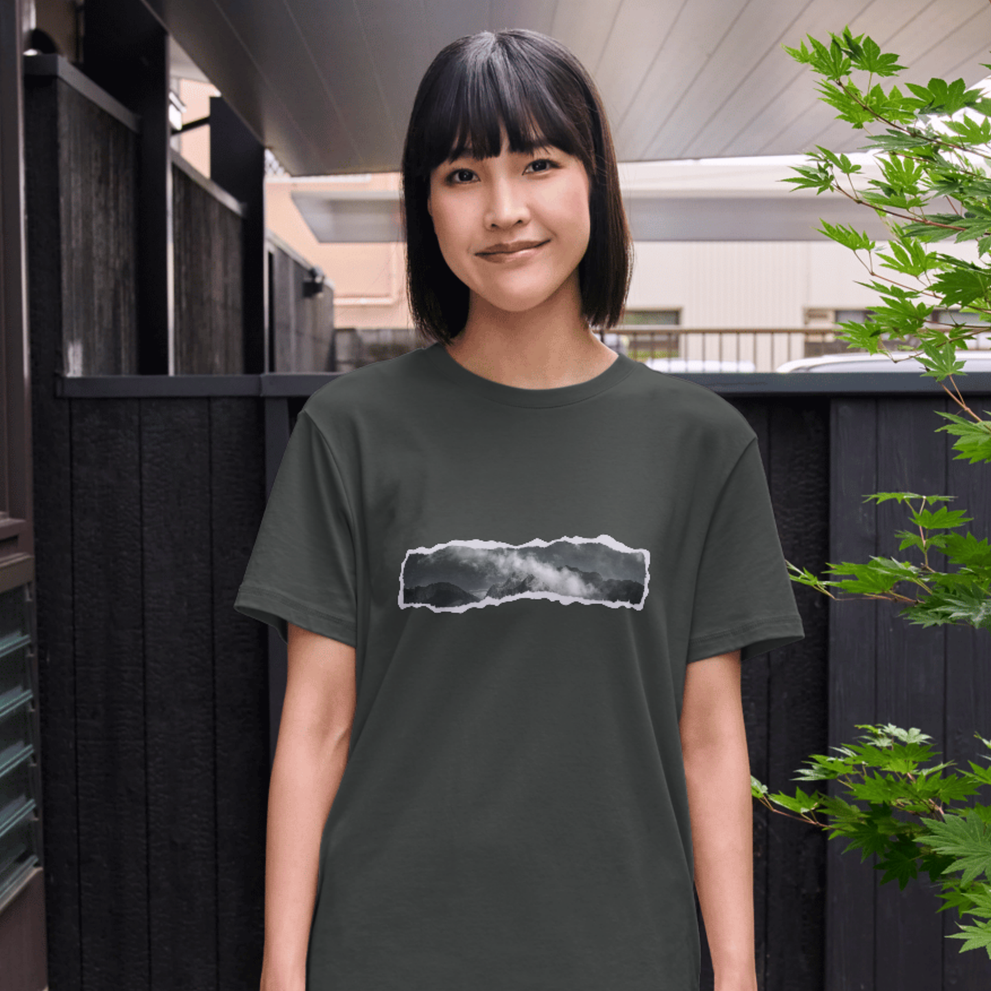 Dark mountain Summer T-shirt