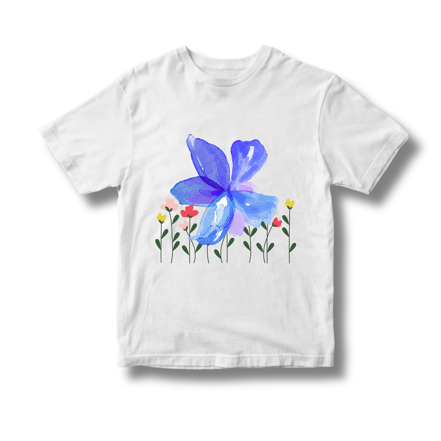 Purple Flower Summer T-Shirt